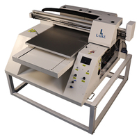 Impresora UV Epson 6090, azulejo de vidrio plano pequeño, marco de fotos de cuero acrílico, caja de regalo para libros, máquina de impresión de letreros de Metal