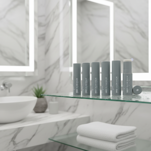 Bálsamo Glutanex Deo Glow para el cutis, blanqueador premium, minimizador de poros, corrector de tono, unifica el tono, suaviza, hidrata y proporciona una sensación de frescura. - Product Image 3