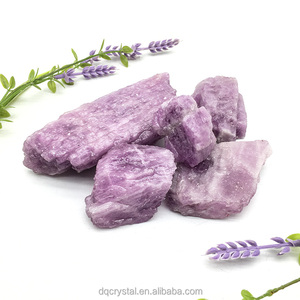 Obral Batu Kristal Quartz Ungu Mentah Alami <span class=keywords><strong>Kunzite</strong></span> Merah Muda Kasar Batu Kristal - Product Image 5
