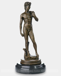 Adornos de Estatua de figura de bronce con temas mitológicos y humanísticos - Product Image 4
