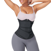 Hexin en Stock Minceur Taille Haute Gaine Amincissante en Latex et Ceinture de Sudation Façon Gaine Serre-Taille pour Femme