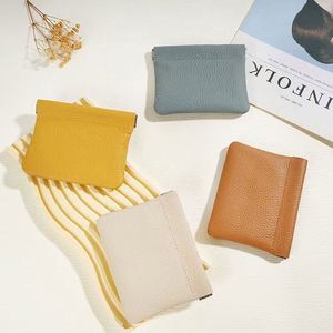 Wholesale PU Self-closing Cosmetic Bag Custom Design Storage Bag Leather MINI Storage Bag - Product Image 2