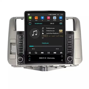 Tesla Android 11 8 + 128G carplay radio de coche para Toyota Prado 150 2009-2013 GPS BT ADAS DVR 360 Cámara sistema de audio automático - Product Image 4