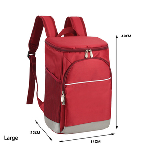 Factory Private Label <b>Cooler</b> <b>Backpack</b> Leakproof Insulated Lunch <b>Cooler</b> Bag for Wine Camping Beach Trip - Product Image 1