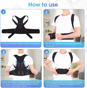 Ceinture de Soutien Dorsal et Lombaire Correcteur de Posture Ceinture Médicale - Product Image 2