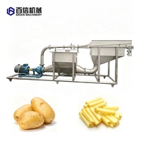 Fabrieksleverancier van hydraulische water snijmachines voor het snijden van aardappel frieten, elektrische friet snijmachine