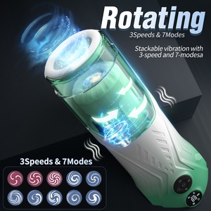 Men Sex <strong>Toy</strong> Masturbation Cup Vagina Telescopic Rotation <strong>Male</strong> Masturbator Adult Sex <strong>Toy</strong> for Man - Product Image 2