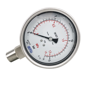 Manómetro de Cápsula Wika Modelo 612.20, Manómetro de Cápsula con Carcasa de Aleación de Cobre y Acero Inoxidable, Manómetros de Alta Calidad - Product Image 4