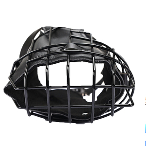 Cani da addestramento traspirante maschera di sicurezza a prova di morso pesante cane gabbia di museruola regolabile - Product Image 3