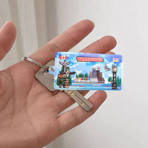 <span class=keywords><strong>Barcelona</strong></span> España recuerdo llavero de Metal Logotipo de Metal llavero personalizado llavero de lujo arma modelo de pistola Metal logotipo personalizado - Product Image 5