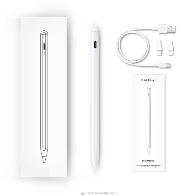 For iPad 6th Generation 10.2 Palm Rejection Magnetic Adsorption Tilt Sensitivity Stylus for iPad 10 Gen Stylus Pens