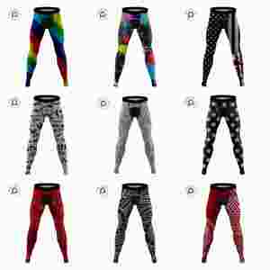 Pure Custom Boys FLAG Pantalones de compresión Hombres Varicose Hot Girls Pantalones de compresión activa <span class=keywords><strong>Leggings</strong></span> Ropa interior térmica larga Pantalones - Product Image 4