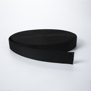 JUDE Customized Printed Black Breathable High Tenacity <strong>Sofa</strong> Nylon Waistband <strong>Elastic</strong> <strong>Webbing</strong> Belt for Clothing - Product Image 4