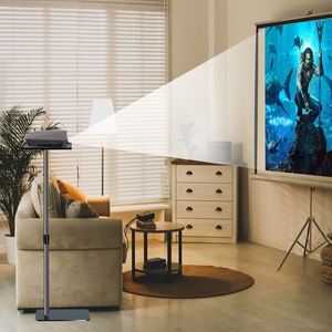 <span class=keywords><strong>Support</strong></span> de projecteur au <span class=keywords><strong>sol</strong></span> avec plateau, <span class=keywords><strong>support</strong></span> métallique réglable multi-angles, rotation à 360° pour films et vidéos - Product Image 6