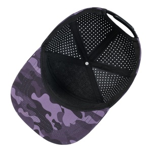 Custom Logo 5-Panel Sporty Snapback Baseball <b>Cap</b> with <b>Camo</b> Pattern Embroidery-Team Brand Gifts (Canvas Fabric Common Adults) - Product Image 6