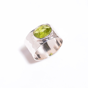 อัญมณีธรรมชาติ925แหวนเงินสเตอร์ลิงทำด้วยมือผู้ผลิตเครื่องประดับ925อัญมณี925เงินที่กำหนดเองผู้ส่งออก - Product Image 4