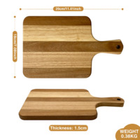 Planche à découper en bois personnalisée chinoise ensemble de planches à découper en bambou avec logo pour la cuisine