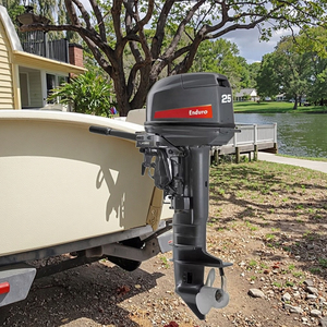 เครื่องยนต์เรือ 2 จังหวะ 25 แรงม้า จากโรงงานจีน แบบเพลาสั้นหรือเพลาขายาว - Product Image 5