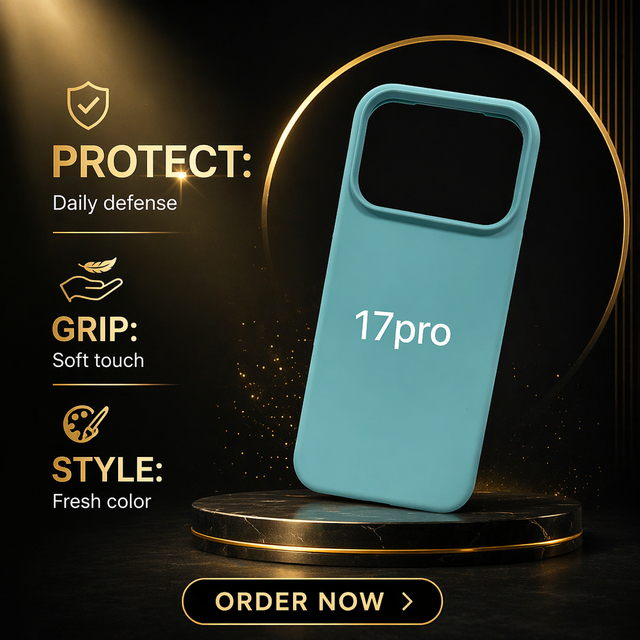 Wholesale Liquid Silicone Phone Case for iPhone 17 Pro 16 15 14 Pro Max Silicone Rubber Mobile Cover Fundas De Celuar