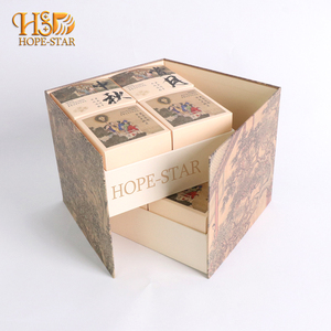 Elegante Caja para el Festival de Medio Otoño y Contenedor Portátil para Pasteles Lunares con Empaque de Doble Capa para Marcas de Panadería Premium - Product Image 2