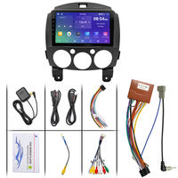 BQCC 9-Zoll Android 15 IPS-Display Kabelloses CarPlay Android Auto RDS ASP 4G WIFI GPS Media Stereo für Mazda 2 2007-2014