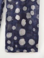 Vêtements pour femmes SHENZHU - Nouvelle collection printemps 26 : Pantalon semi-transparent à pois, taille mi-haute, simple et polyvalent 1915027 1108027