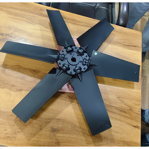 ใบพัดลมแกนอะลูมิเนียมหล่อขึ้นรูป อุปกรณ์ระบายอากาศอุตสาหกรรม ปริมาณลมสูง สำหรับหอระบายความร้อน พัดลมดูดอากาศ ทนทาน - Product Image 2