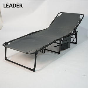 Líder al aire libre de alta calidad portátil playa Chaise Sun Lounge reclinable plegable ocio jardín playa silla oficina silla de descanso - Product Image 1