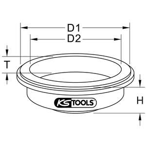 KS TOOLS Outil d'installation de manivelle pour Scania - Product Image 2