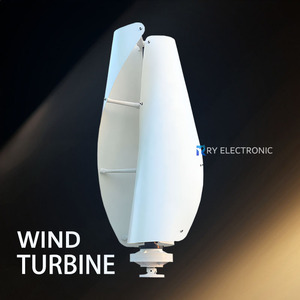 Kit éolien à axe vertical de petite puissance 1kW 2kW 3kW 5kW 10kW, Générateur d'énergie éolienne à énergie libre, Machine éolienne pour usage domestique - Product Image 1