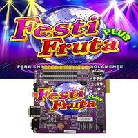 Jeu de machines à sous Happy Halloween, carte PCB, jeu d'adresse pour machine de jeu horizontale