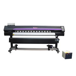 1.3m/1.6m/1.8m eco solvent printer with I3200/XP600 head for banner/ sticker/vinyl eco solvent printer prices