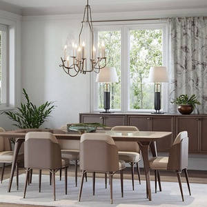 Sedia da Pranzo Leggera di Lusso <span class=keywords><strong>in</strong></span> Stile Scandinavo con Schienale <span class=keywords><strong>in</strong></span> <span class=keywords><strong>Legno</strong></span> Massello e Rivestimento <span class=keywords><strong>in</strong></span> Pelle Beige Chiaro <span class=keywords><strong>per</strong></span> Sala da Pranzo e <span class=keywords><strong>Cucina</strong></span> - Product Image 3