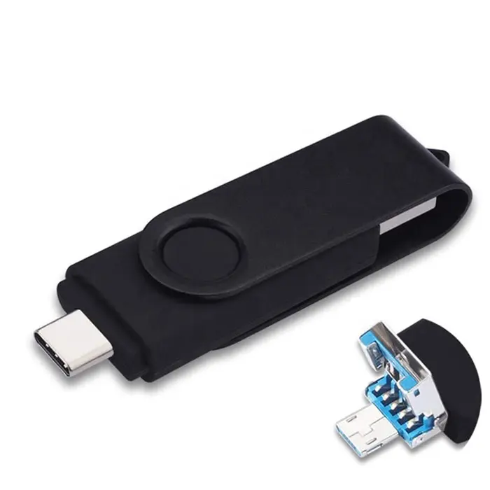 YONANSON OTG 3 in 1 USB 3.0 Flash Drive Type-C & Micro Pendrive 3.0 For Android Devices/PC/Tablet/Mac