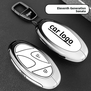 เคสกุญแจรถยนต์โลหะสำหรับ Hyundai Sonata รุ่นที่ 11 ปี 2025 รุ่นใหม่ ป้องกันรอยขีดข่วน - Product Image 1