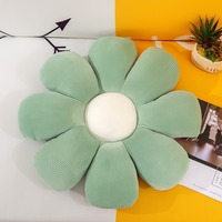 Cojín de Peluche con Diseño de Margarita y Girasol para Silla, Sofá, Asiento de Ventana, Cojín de Piso