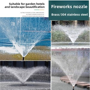 Boquilla de fuente seca de latón popular con chorro laminar de <span class=keywords><strong>agua</strong></span> de acero inoxidable para fuentes de jardín de piedra - Product Image 4