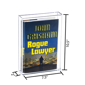 Rõ ràng Acrylic 3mm dày bảng hiển thị hàng đầu trường hợp cho sách sưu tập - Product Image 2