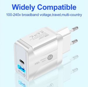 Free Samples QC3.0 <b>USB</b>-<b>C</b> Charger With 3A <b>USB</b> Fast Charge for IPhone13 Pro Max Original Charger Android <b>USB</b> Plug - Product Image 6