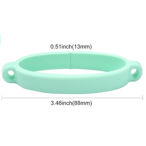 Factory Wholesale Eco-Friendly Reusable for Cup Silicone Sleeve Handle Strap Portable Cup Holder Grip Tumblers Bottles - Product Image 4