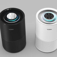 Nouveau Purificateur d'Air Électrique au Design Innovant, Filtre H13 (99,97%), Fonction d'Humidification Contrôlée par Application, CADR 160m³/h, Capteur de Poussière, Silencieux, pour Bureau