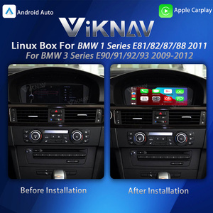 Para BMW Série 1 E81 E82 E87 E88 Série 3 E90 E91 E92 E93 CIC OEM Caixa decodificador da tela do carro Interface CarPlay sem fio <span class=keywords><strong>Android</strong></span> Auto - Product Image 2