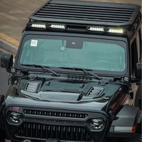Feux LED montés sur le toit pour Jeep JL Wrangler & Gladiator 18-24 - Design 4 yeux / Phares de recherche sur le toit