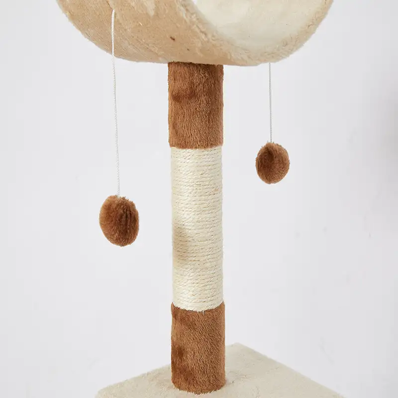 Laiwopai Pohon Kucing Platform Panjat Tebing Kucing, Kayu Solid Perlindungan Lingkungan Dalam Ruangan