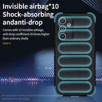 Pour A54 5G, coque de téléphone portable en silicone TPU semi-étanche, antichoc, anti-empreintes digitales, anti-poussière