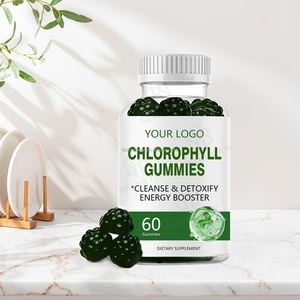 Caramelle gommose liquide vegane biologiche alla clorofilla purificano disintossicare energia potenziatore integratore di vitamina <span class=keywords><strong>D</strong></span> ferro - Product Image 1