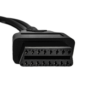 2in1 4Pin + 6pin để 16pin <span class=keywords><strong>OBD</strong></span> 2 kết nối cáp chẩn đoán Scanner Adapter cho Harley Davidson đọc mã OBD1 Cáp - Product Image 5
