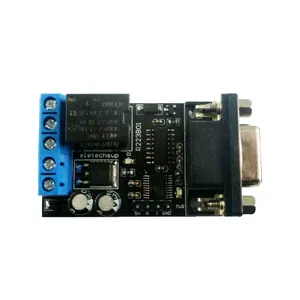 R223B01 DC12V 1 Channel DB9 Serial Port Time Delay Relay RS232 UART Multi-function Remote Control Switch Relay Board For PLC LED