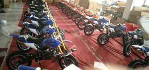 Surron X-Scooter Dirt Bike para niños, <span class=keywords><strong>Mini</strong></span> moto <span class=keywords><strong>Chopper</strong></span>, edición negra, <span class=keywords><strong>49Cc</strong></span>, novedad - Product Image 4