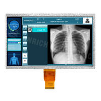 Modul LCD TFT OEM 10,1 inci 1024*600 /RGB/LVDS/MIPI interface dengan panel sentuh kapasitif 10,1 inci